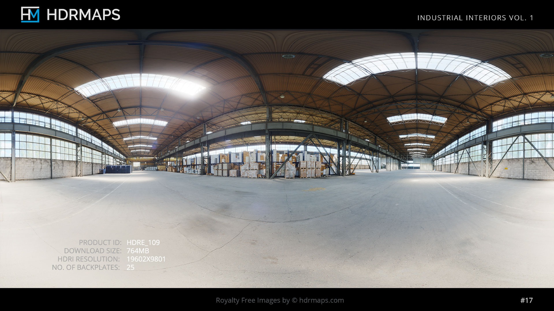 Industrial Interiors  1 - 10 HDRI Maps pack  Texture_17