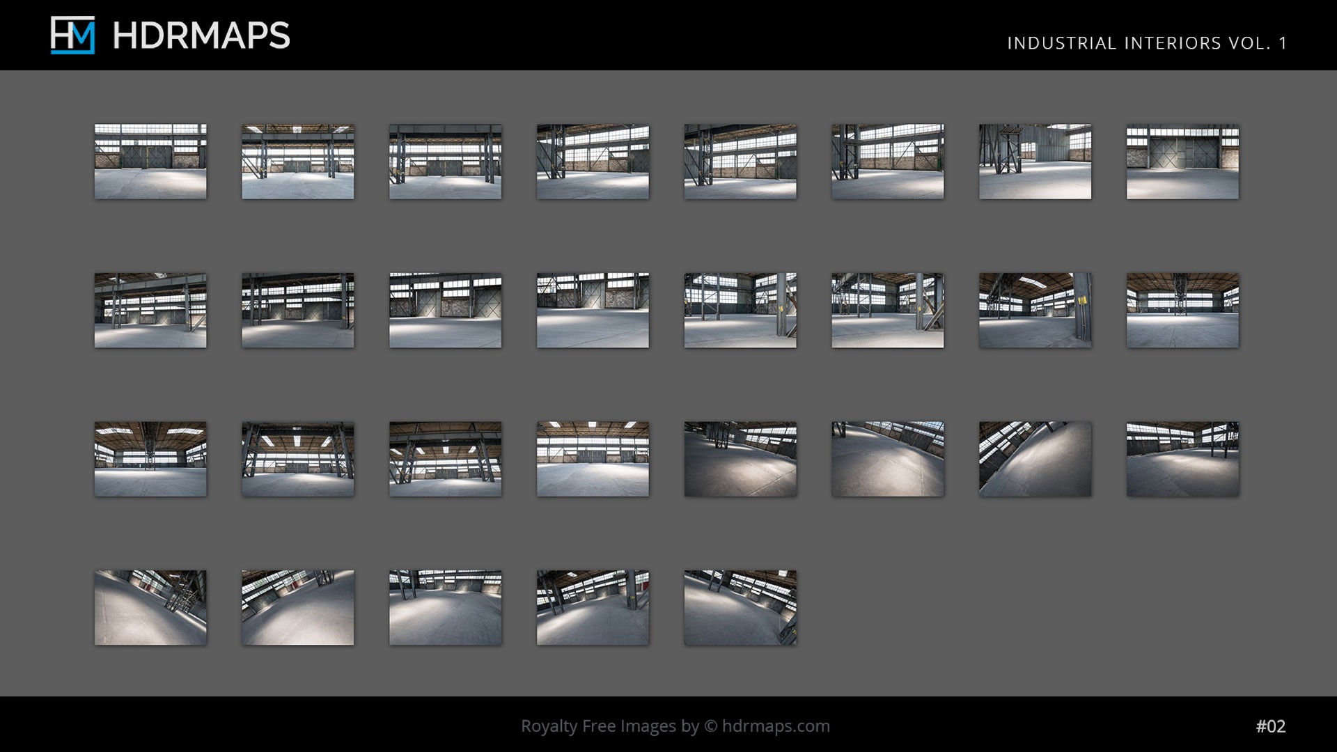 Industrial Interiors  1 - 10 HDRI Maps pack  Texture_2