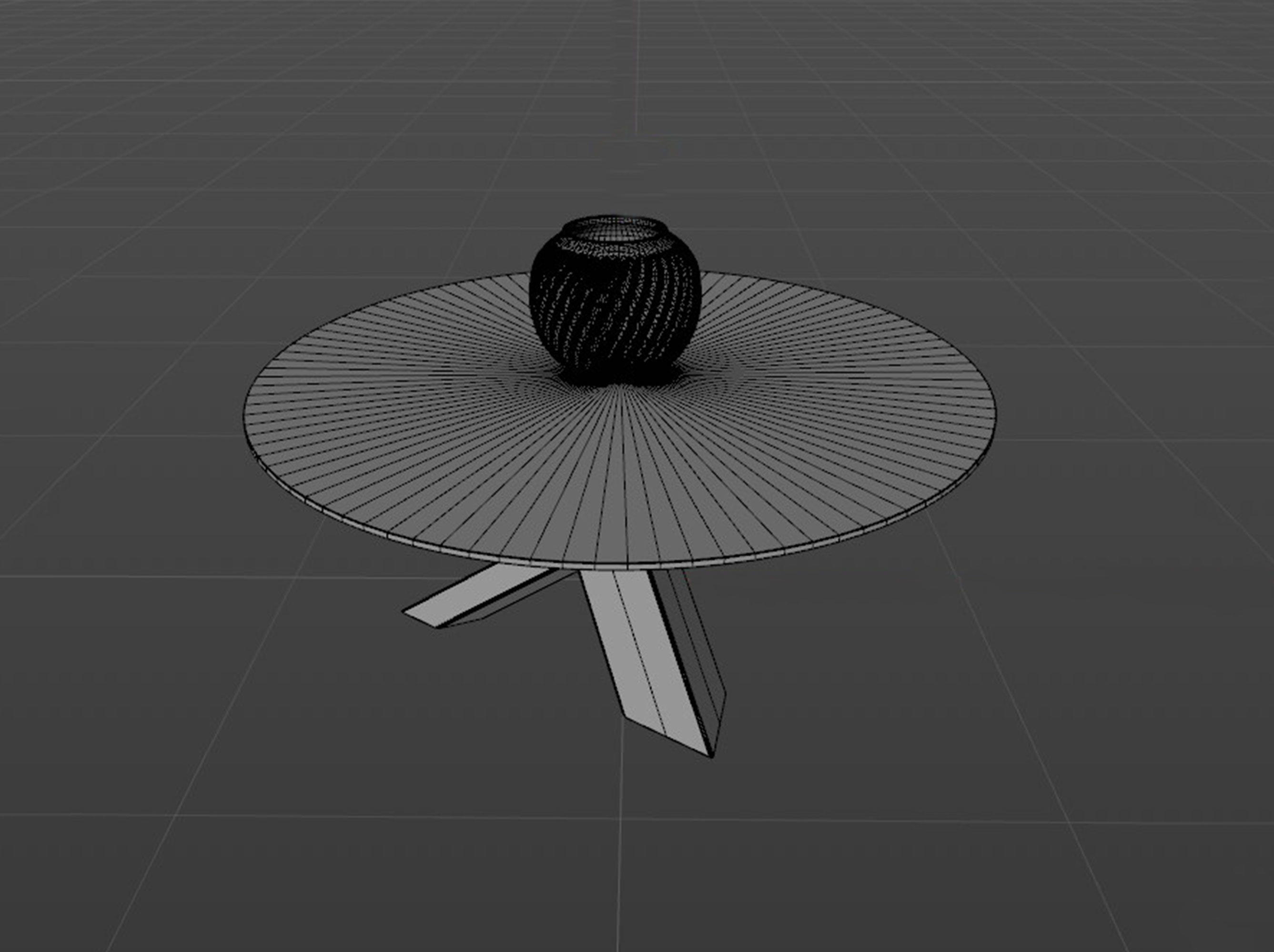 Coffee Table C0020713 Low-poly 3D model_3