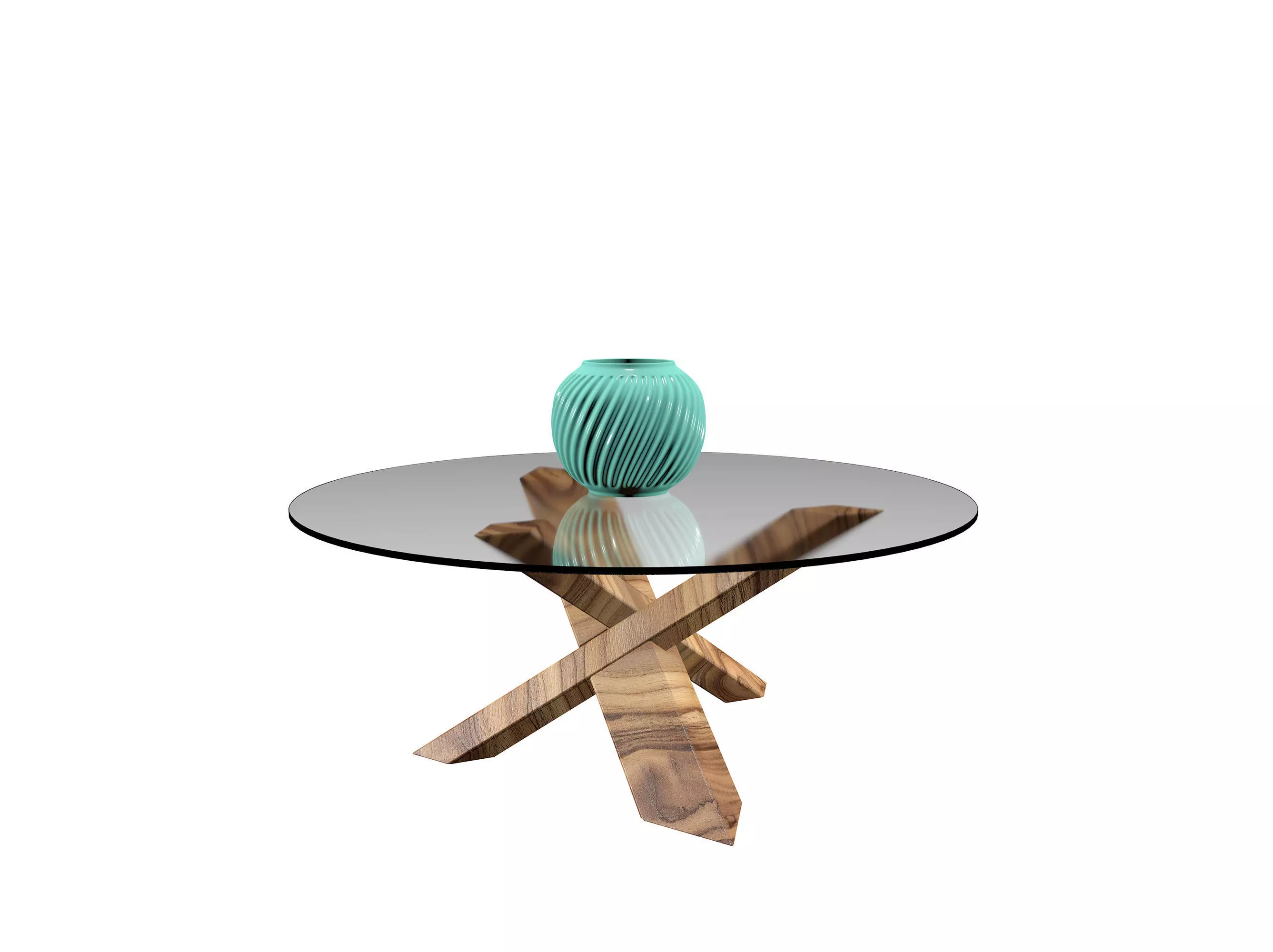 Coffee Table C0020713 Low-poly 3D model_0