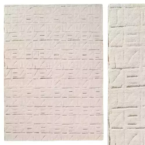 Kinari Wool Rug Ivory Natural