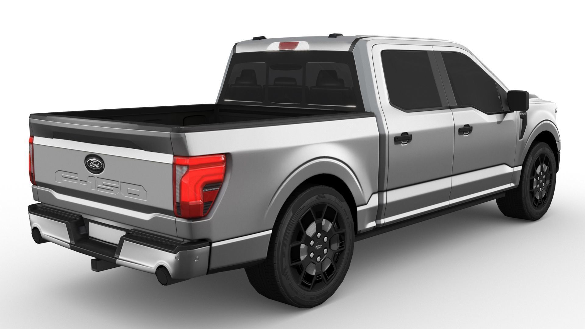 F-150 STX 2024 Low-poly 3D model_5