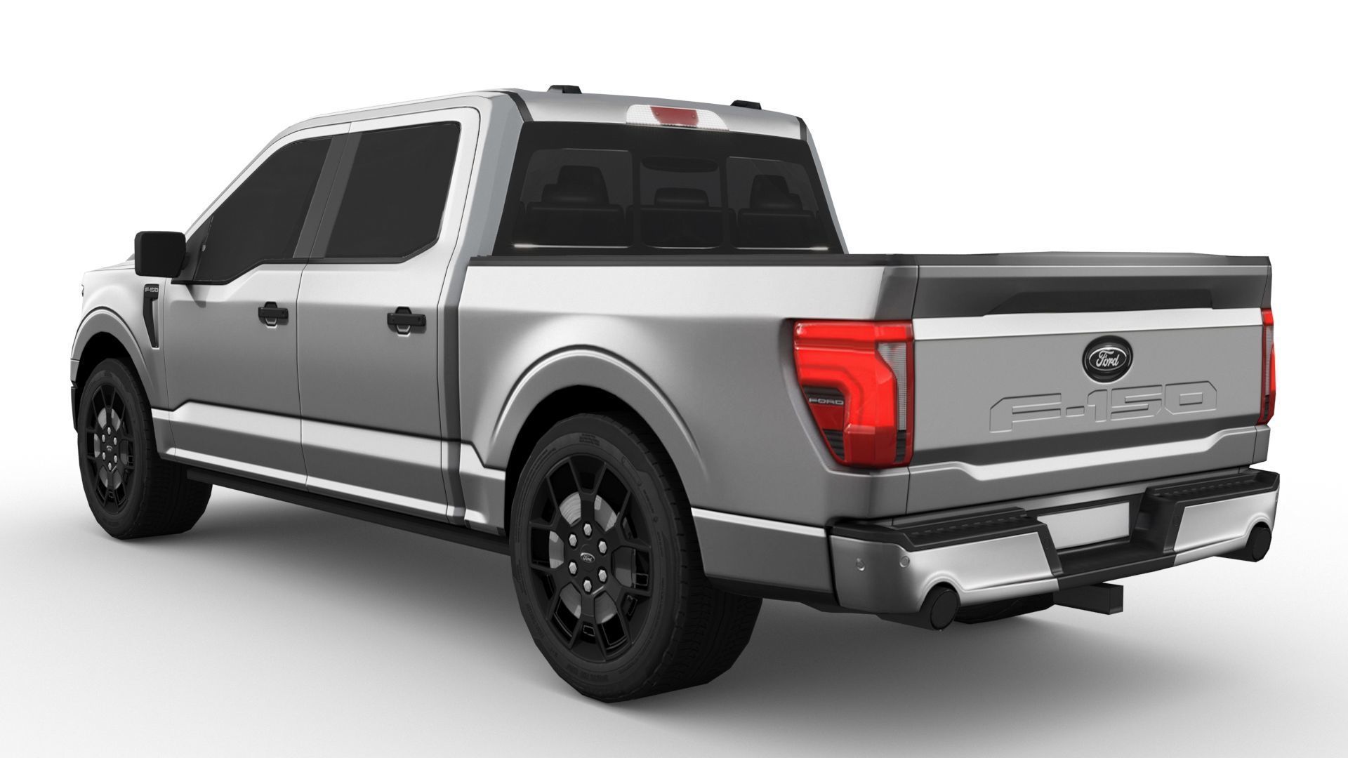 F-150 STX 2024 Low-poly 3D model_4