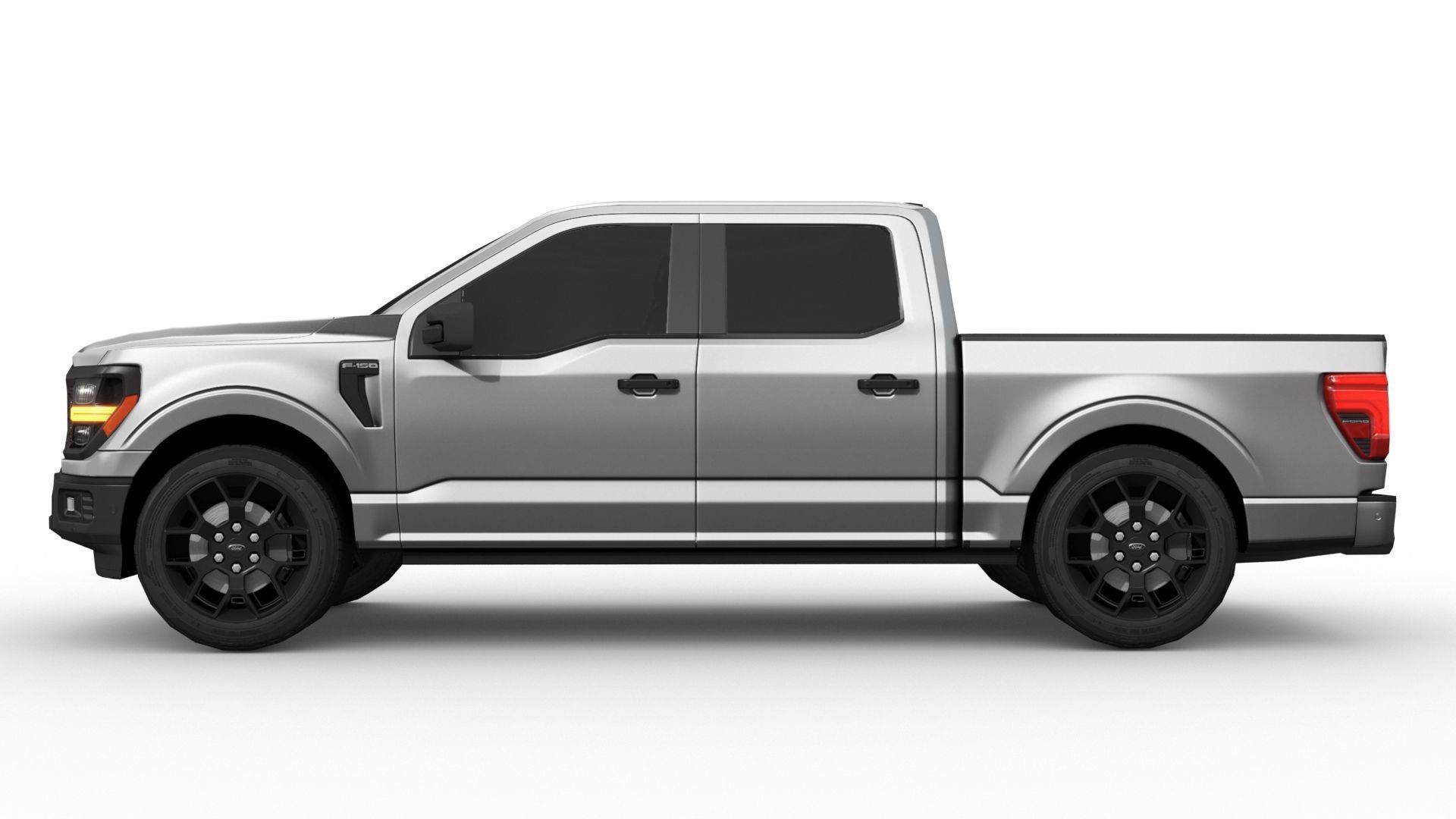 F-150 STX 2024 Low-poly 3D model_3