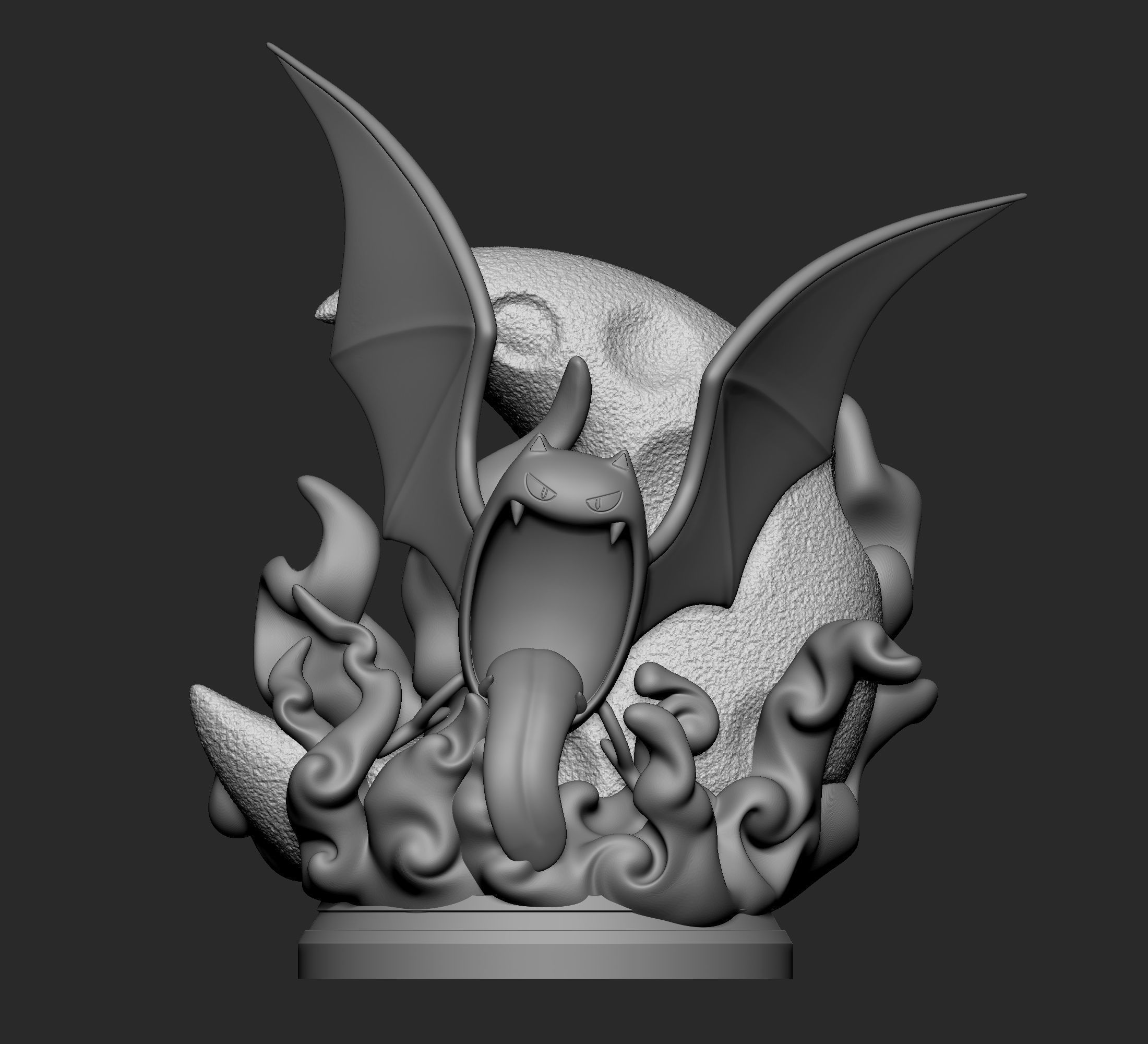 Pokemon - Golbat Figure 3D print model_2