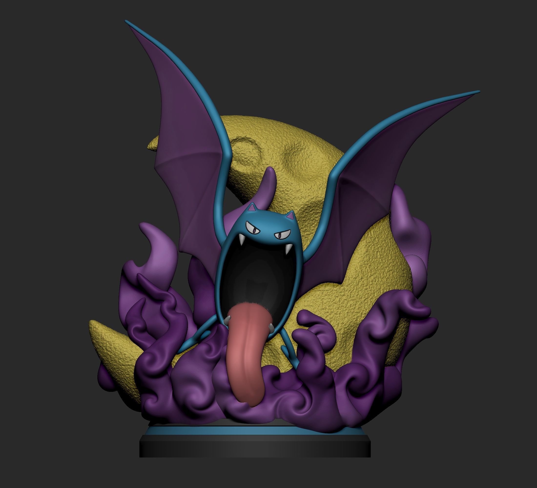 Pokemon - Golbat Figure 3D print model_1