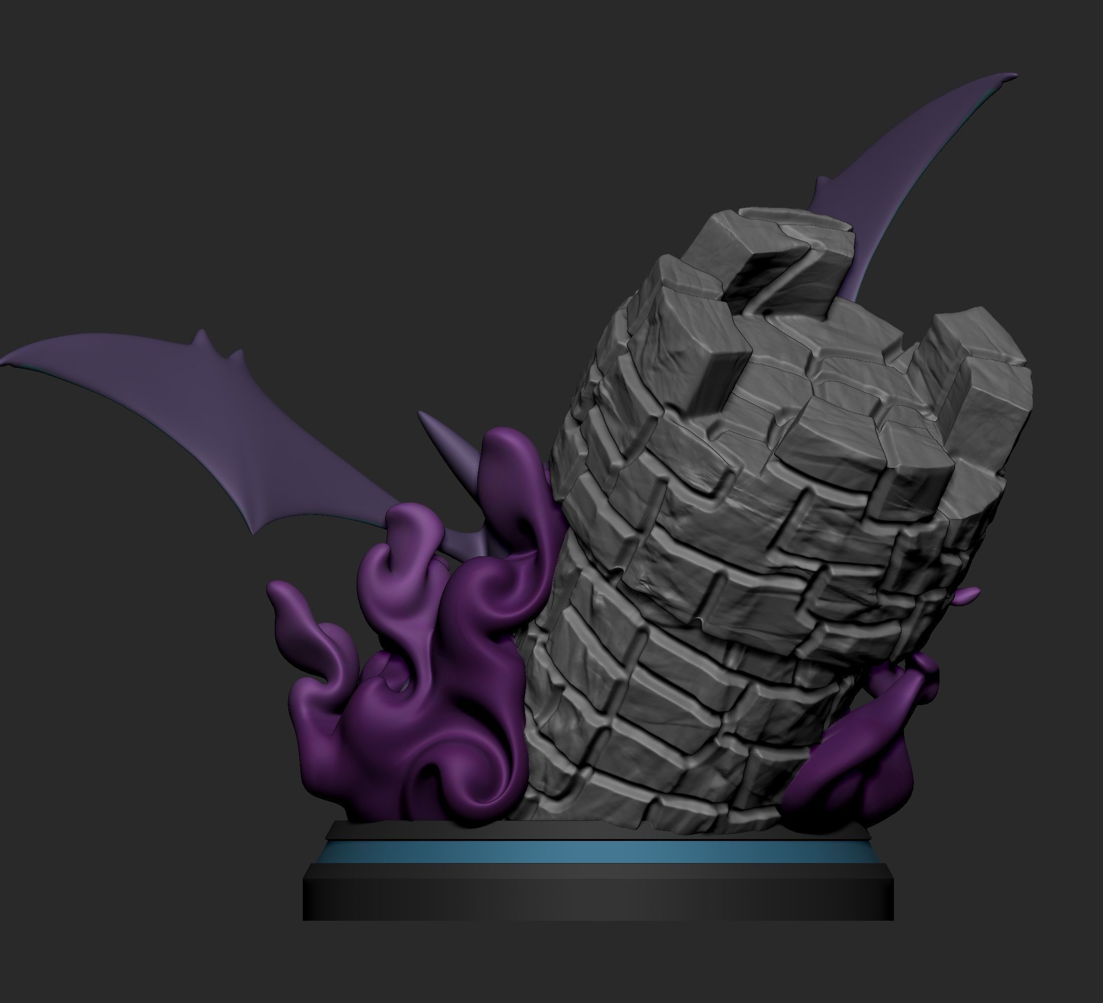 Pokemon - Zubat Golbat and Crobat Figure  3D print model_16