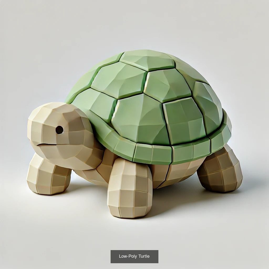 Low-Poly Animal Collection - 3D Models _2