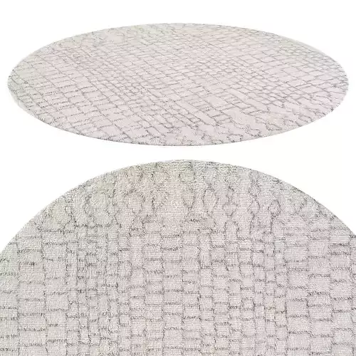 Bakar Wool Rug Round