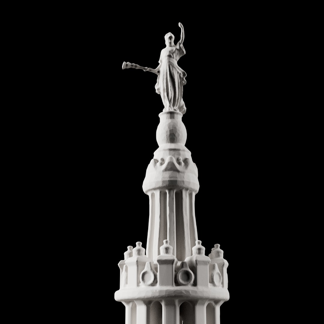 Giralda de Sevilla - Giralda Tower - 3D print ready 3D print model_2