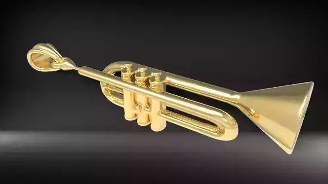Trumpet pendant 