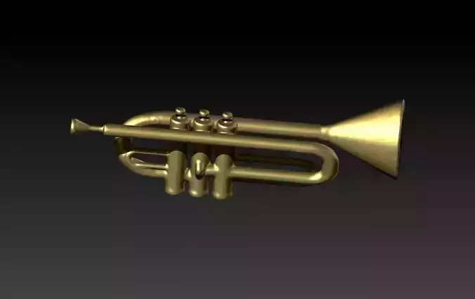 Trumpet pendant