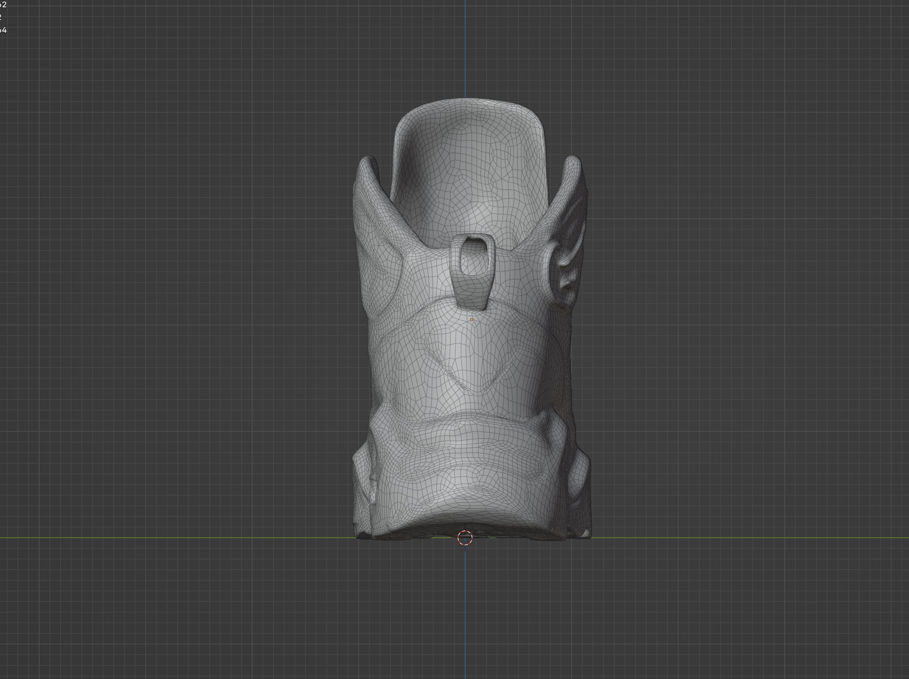Futuristic Sneakers Low-poly 3D model_8
