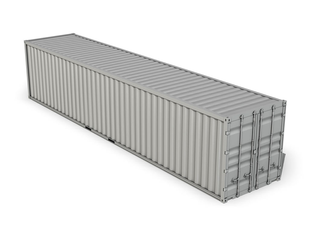 40ft Shipping Container - China Shipping 3D model_9