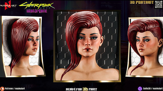 Walkyrie - Cyberpunk - Collectible 3D Printing Figure Stl Free 3D print model
