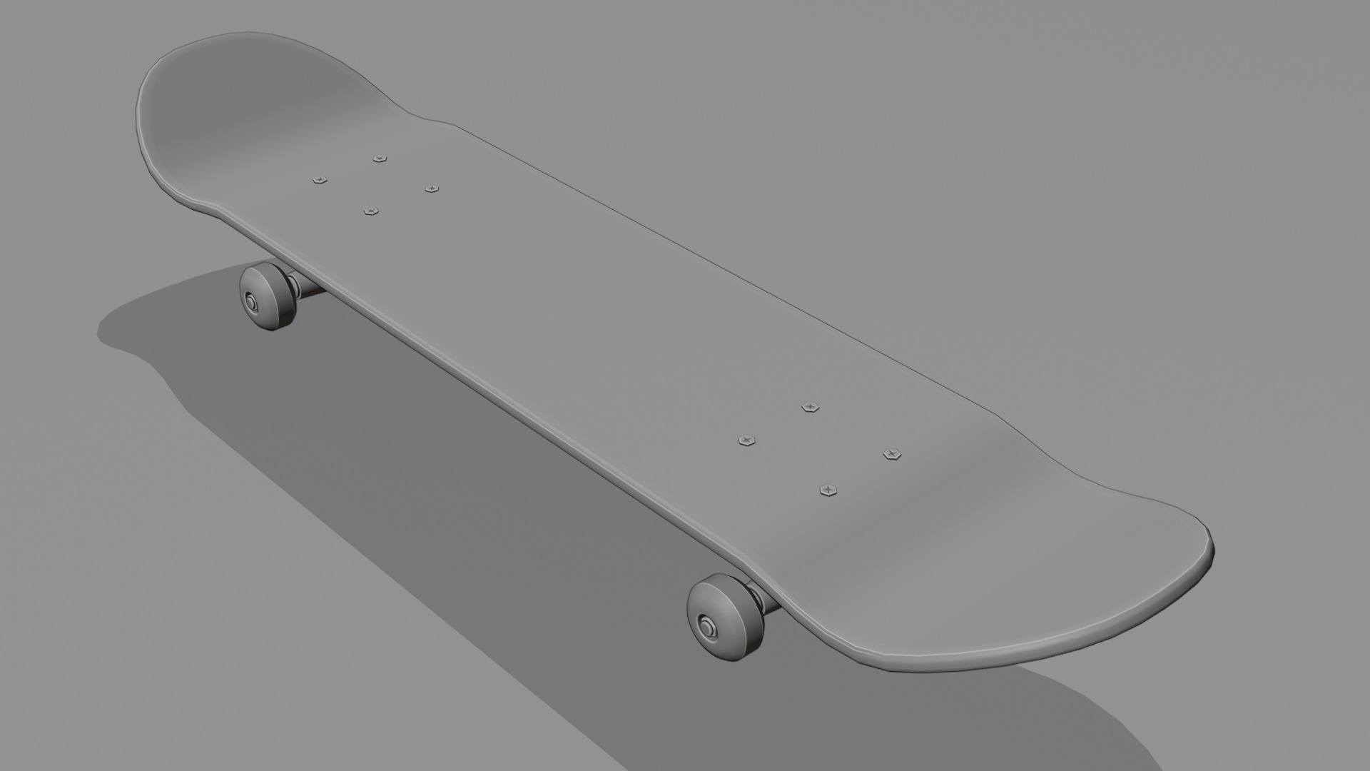 Realistic skateboards AssetPack Low-poly 3D model_15