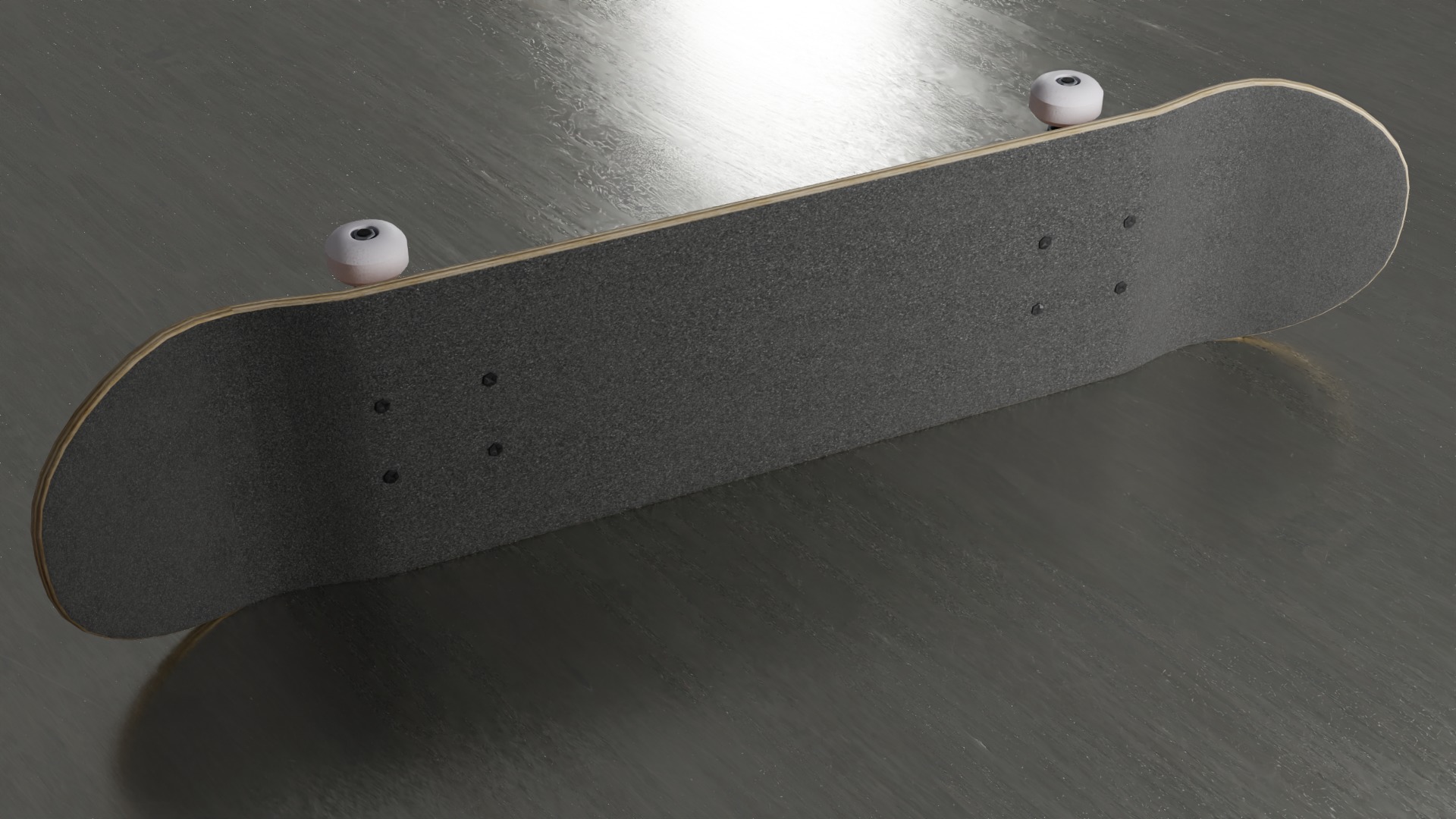 Realistic skateboards AssetPack Low-poly 3D model_12