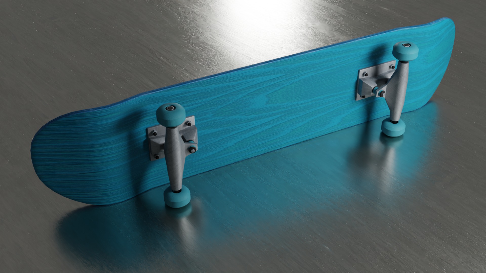 Realistic skateboards AssetPack Low-poly 3D model_11