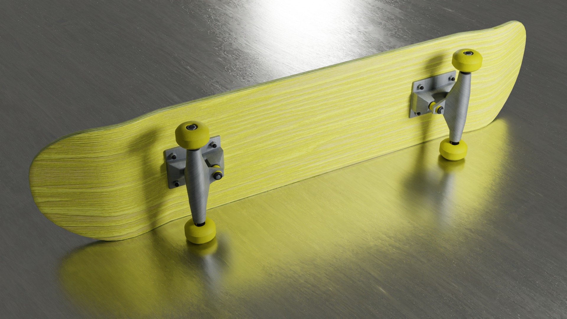 Realistic skateboards AssetPack Low-poly 3D model_8