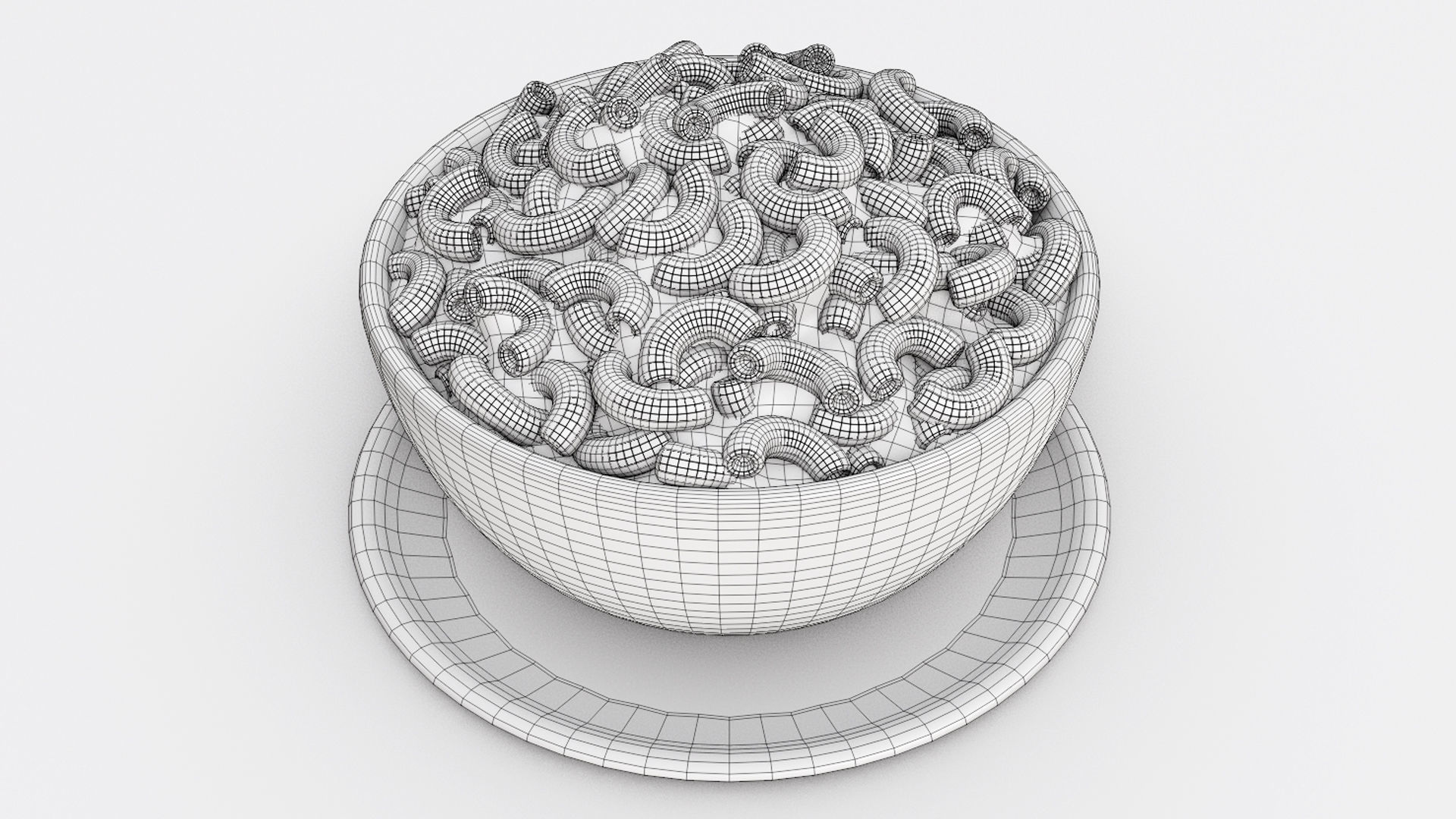 Mac and Cheese 001 3D model_7