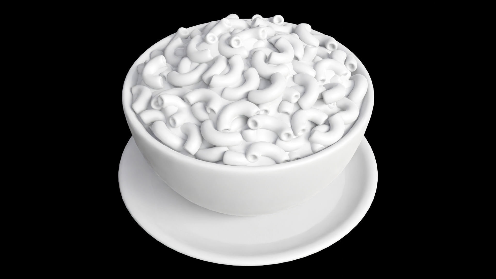 Mac and Cheese 001 3D model_8