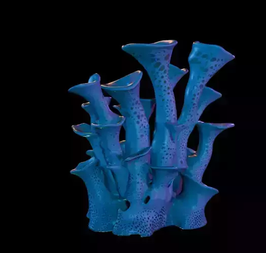 Tropical Coral Pack Free low-poly 3D model