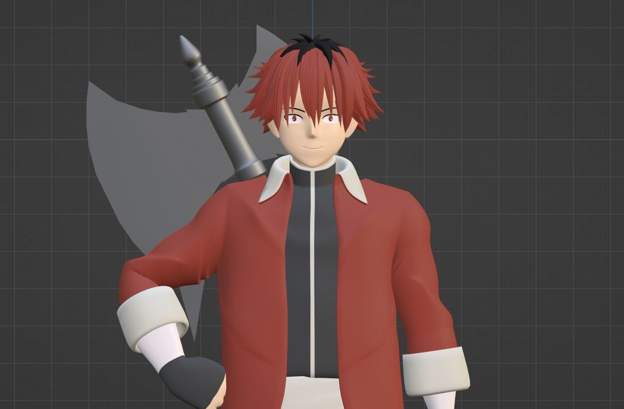 Stark - Frieren Beyond Journey End 3D model_8