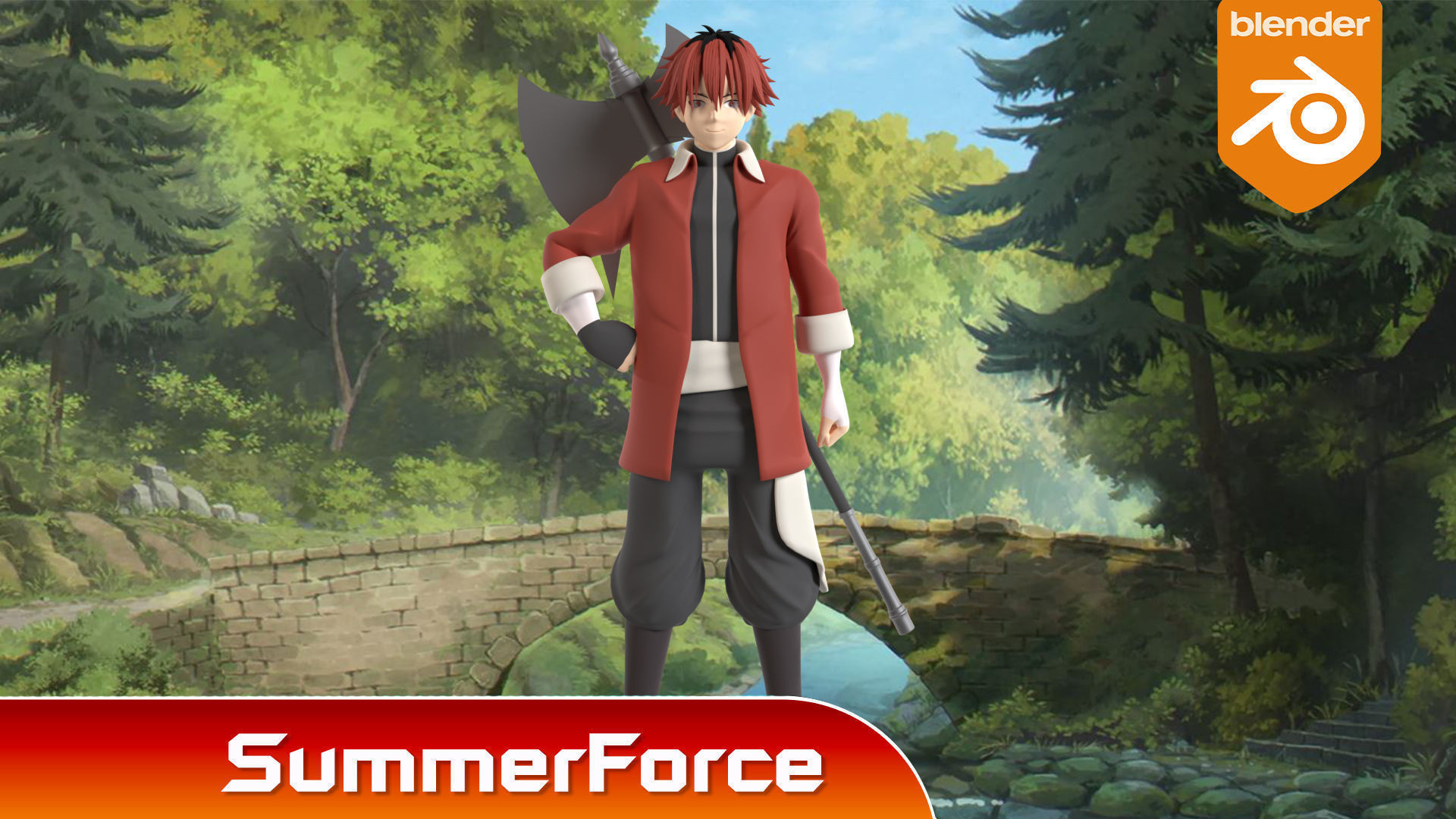 Stark - Frieren Beyond Journey End 3D model_2