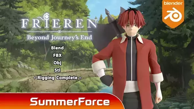 Stark - Frieren Beyond Journey End 3D model