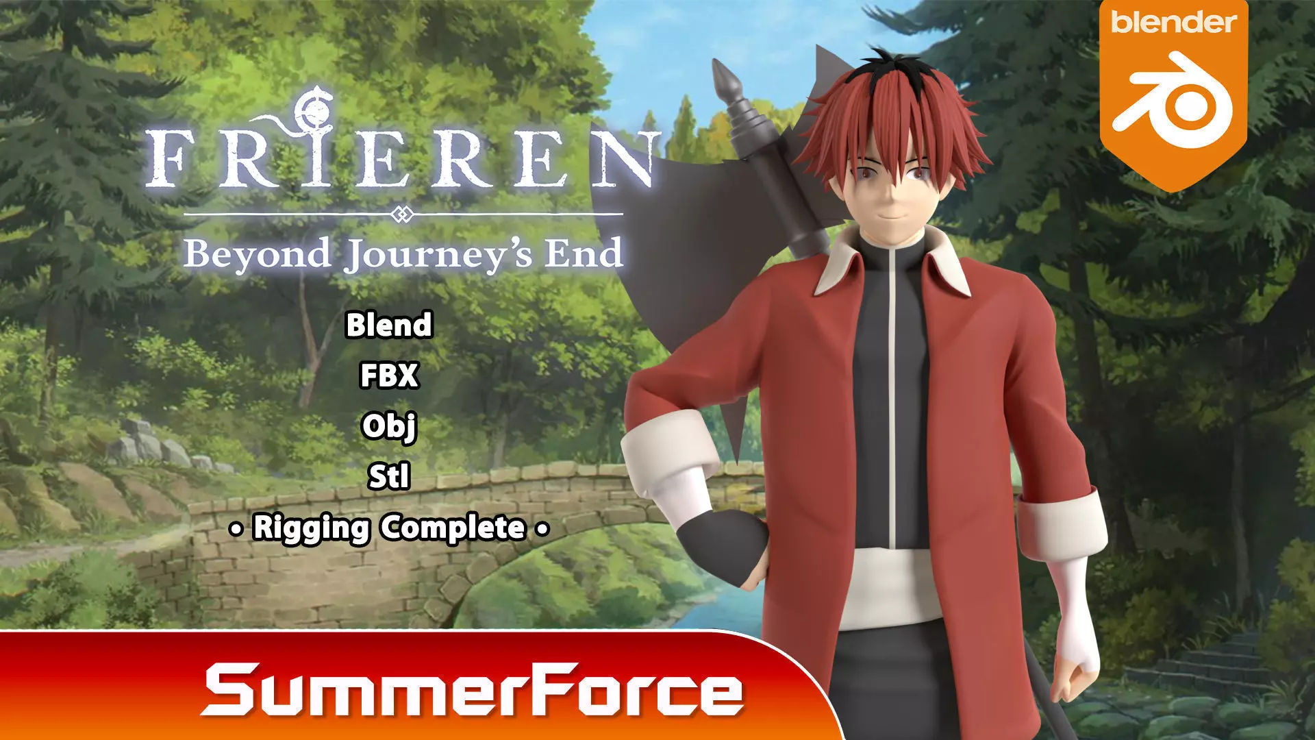 Stark - Frieren Beyond Journey End 3D model_0