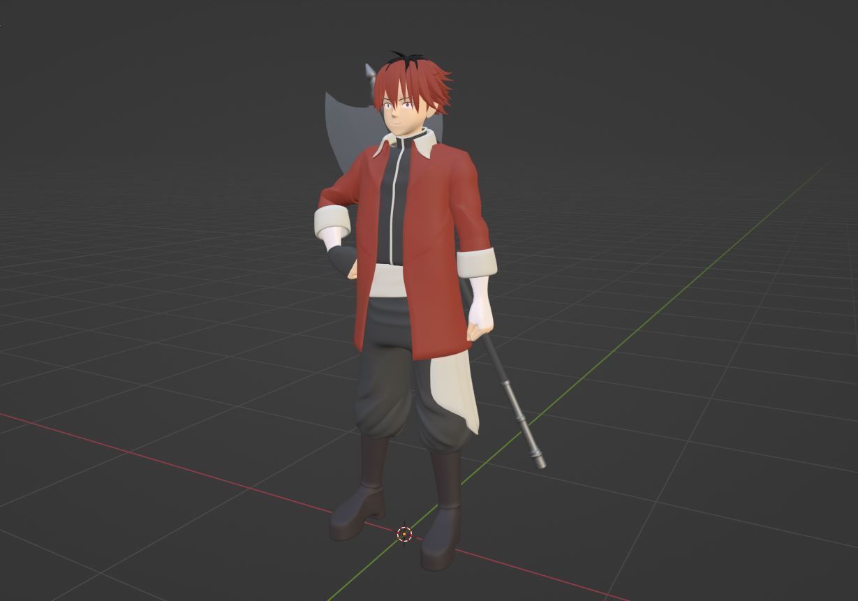 Stark - Frieren Beyond Journey End 3D model_5