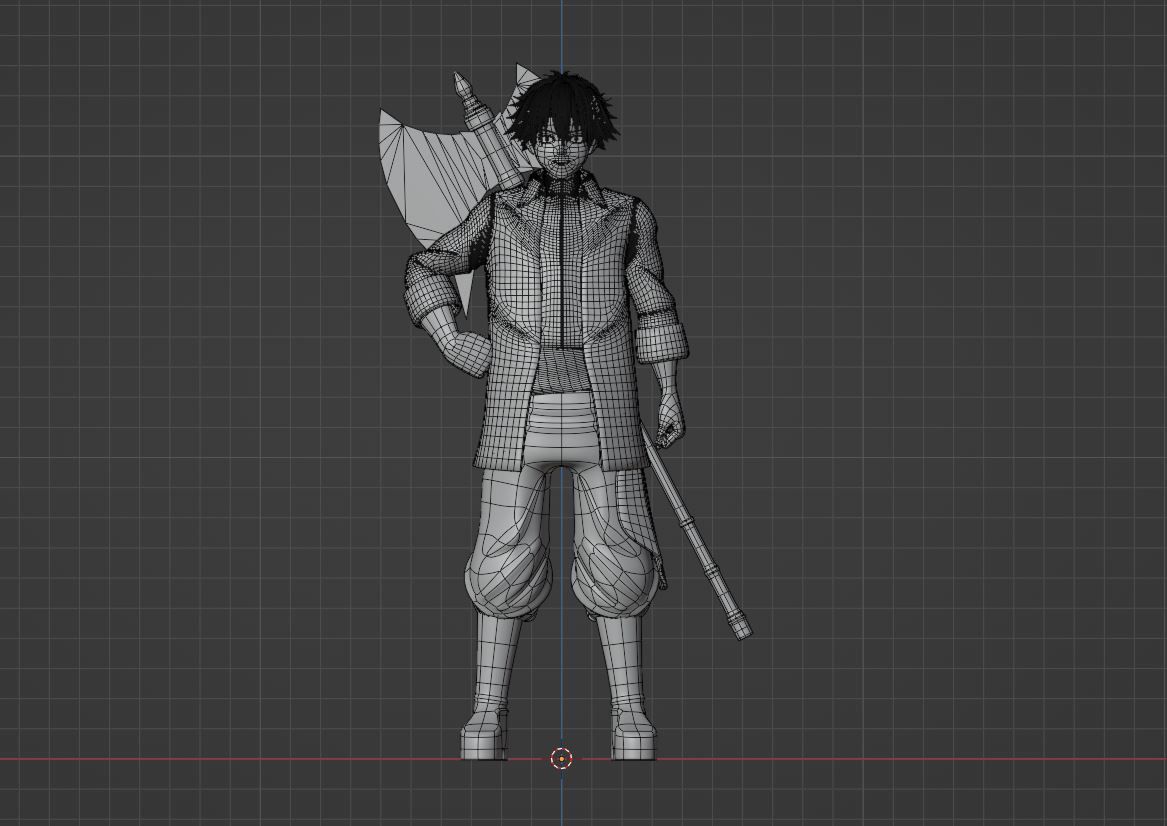 Stark - Frieren Beyond Journey End 3D model_9