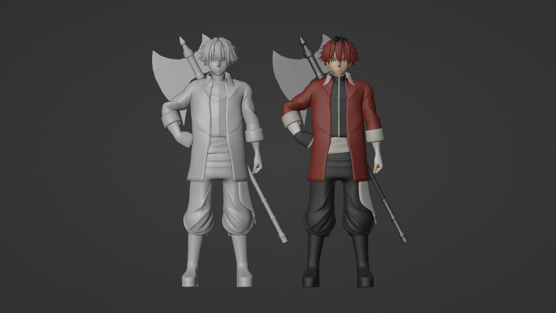 Stark - Frieren Beyond Journey End 3D model_18