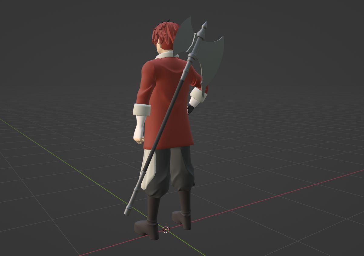 Stark - Frieren Beyond Journey End 3D model_6