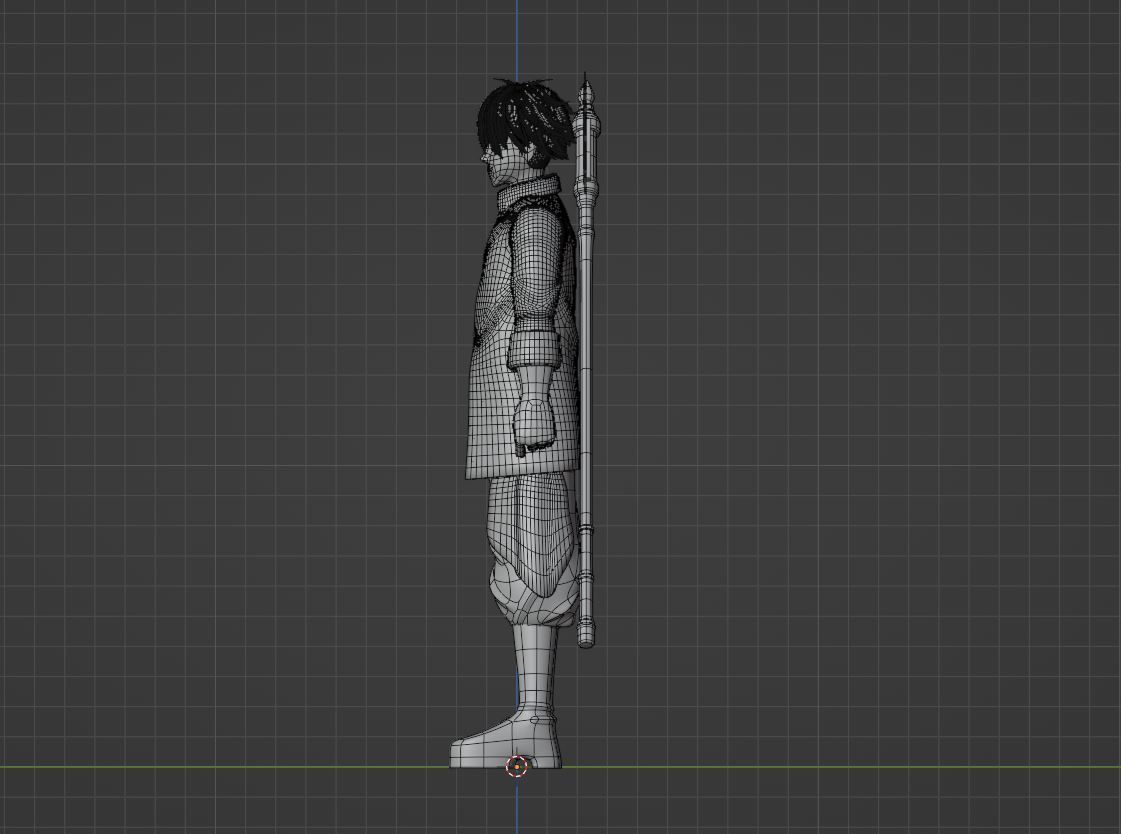 Stark - Frieren Beyond Journey End 3D model_10