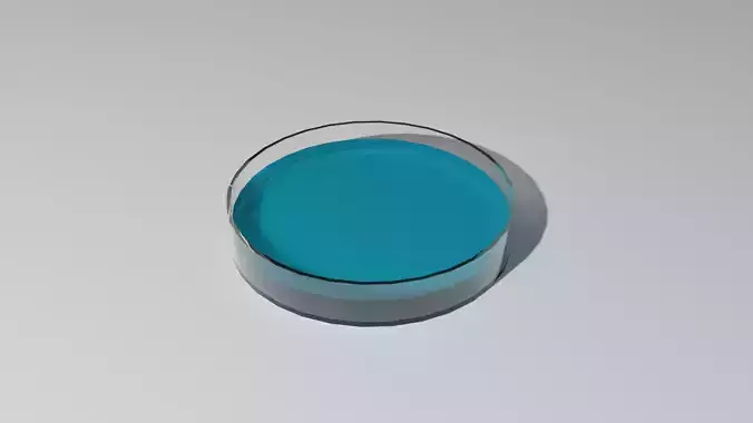 Schale Low-poly 3D model