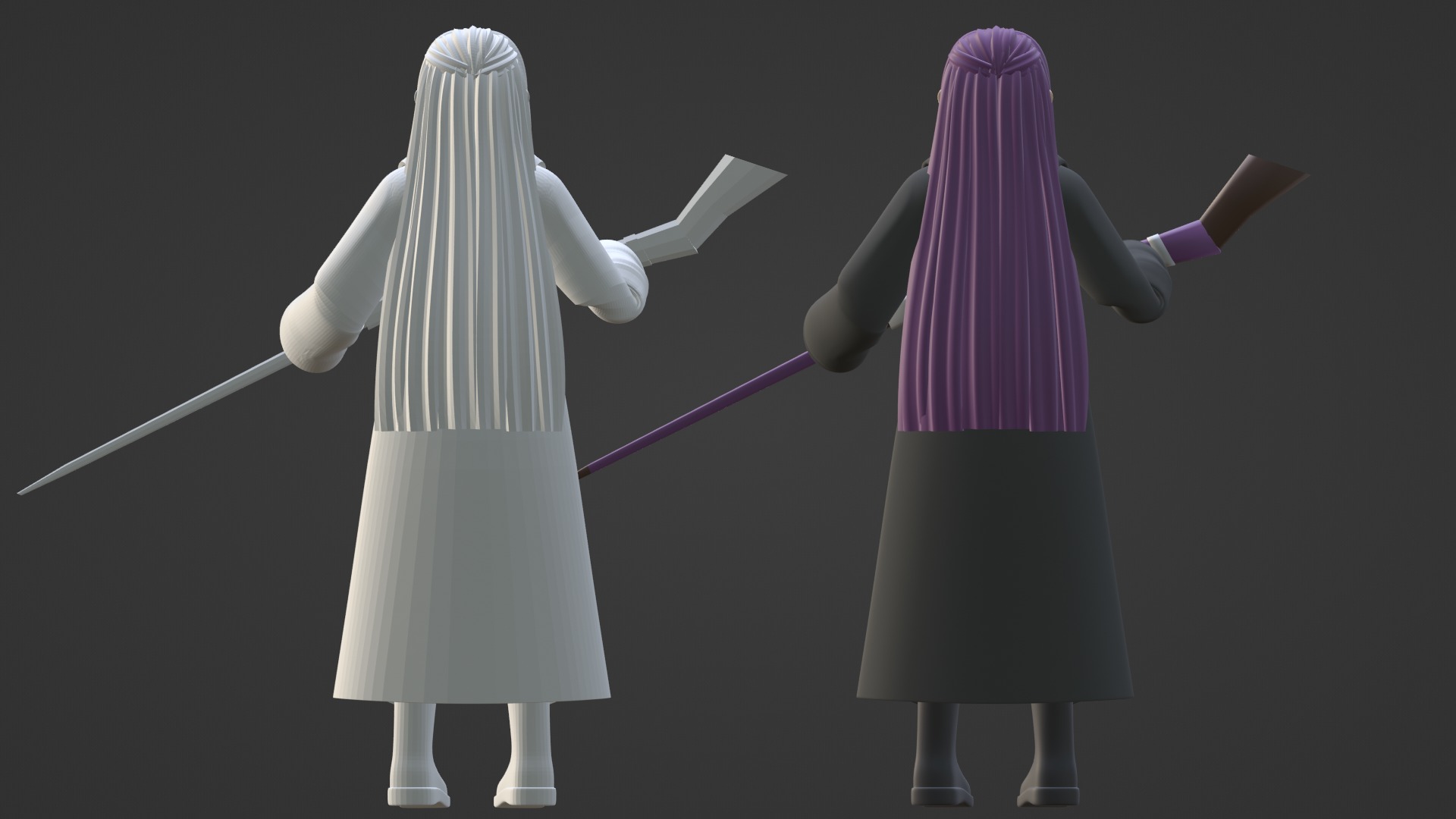 Fern - Frieren Beyond Journey End 3D model_17