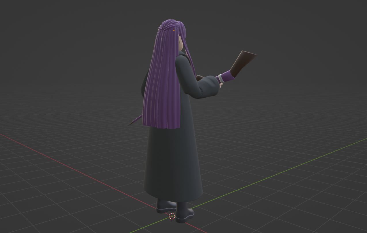 Fern - Frieren Beyond Journey End 3D model_7