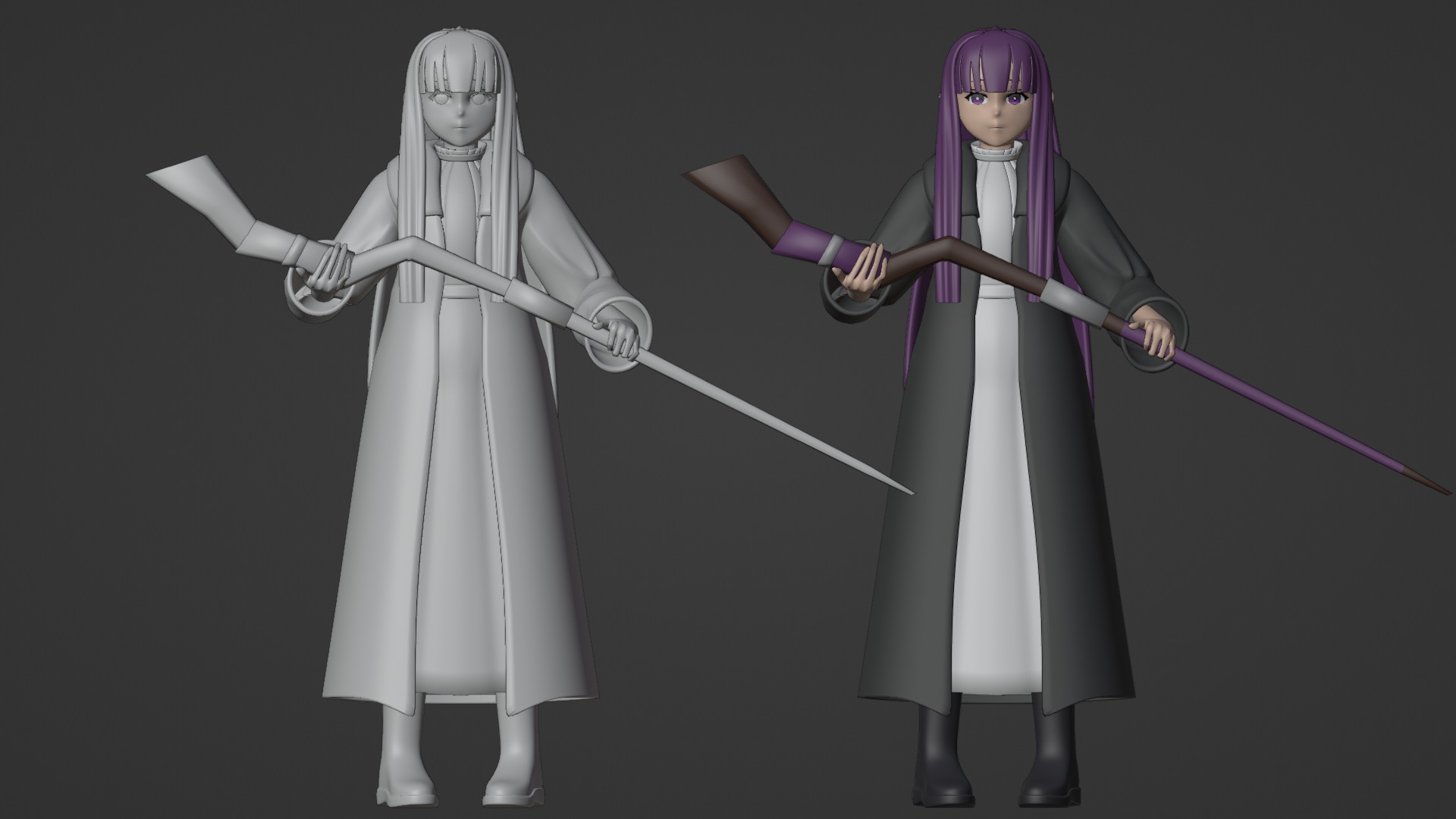 Fern - Frieren Beyond Journey End 3D model_18