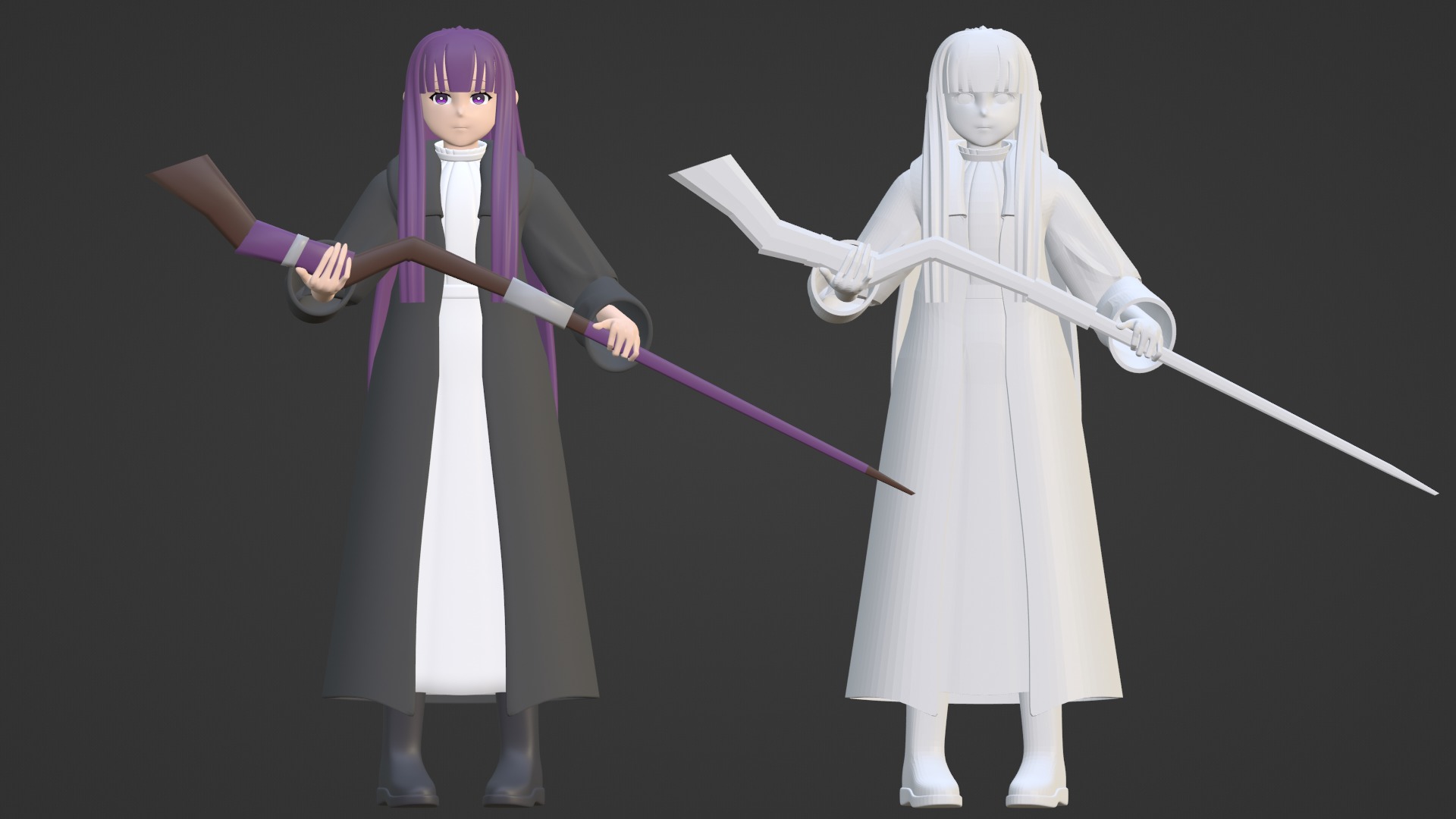 Fern - Frieren Beyond Journey End 3D model_16