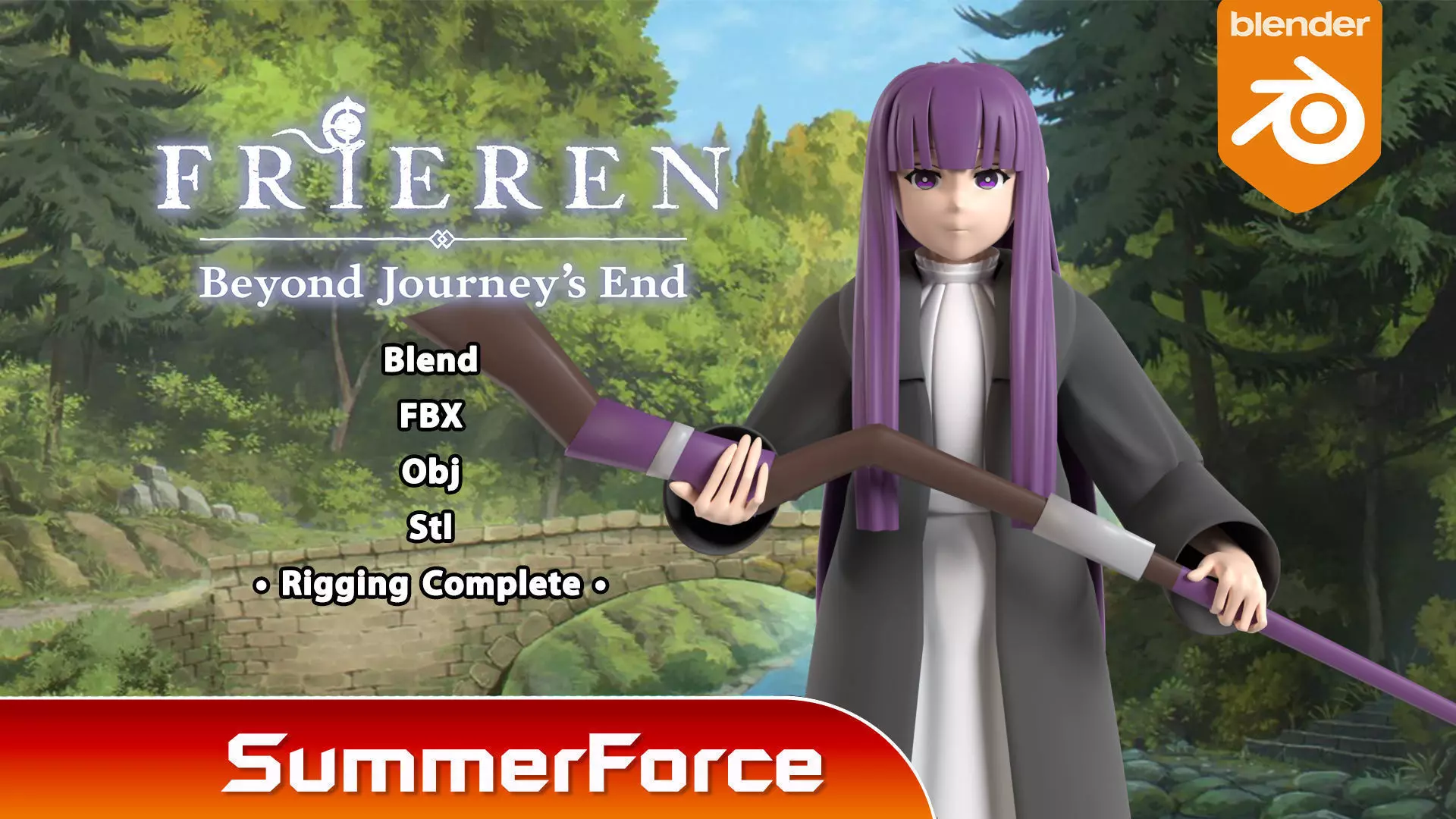 Fern - Frieren Beyond Journey End 3D model_0