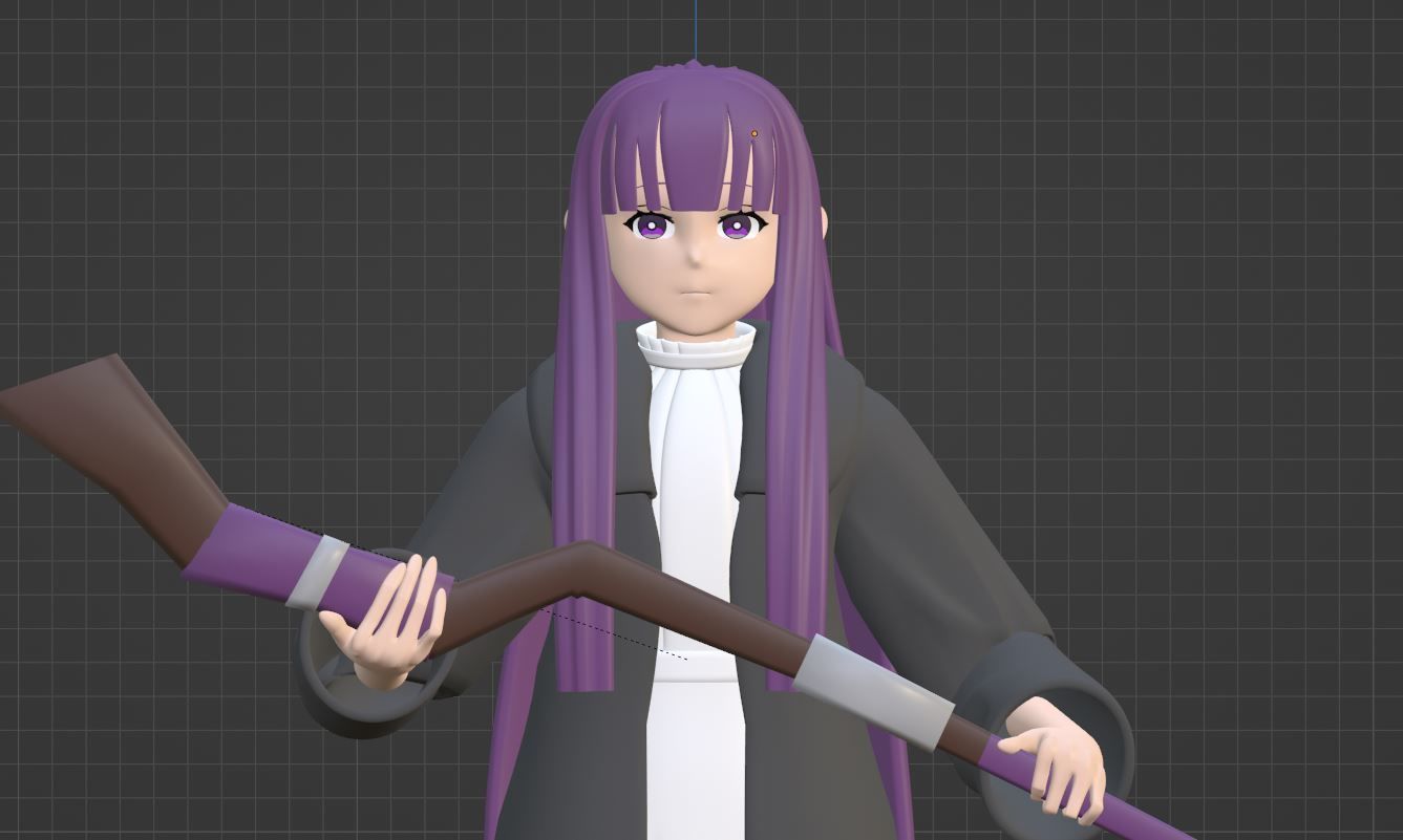 Fern - Frieren Beyond Journey End 3D model_8