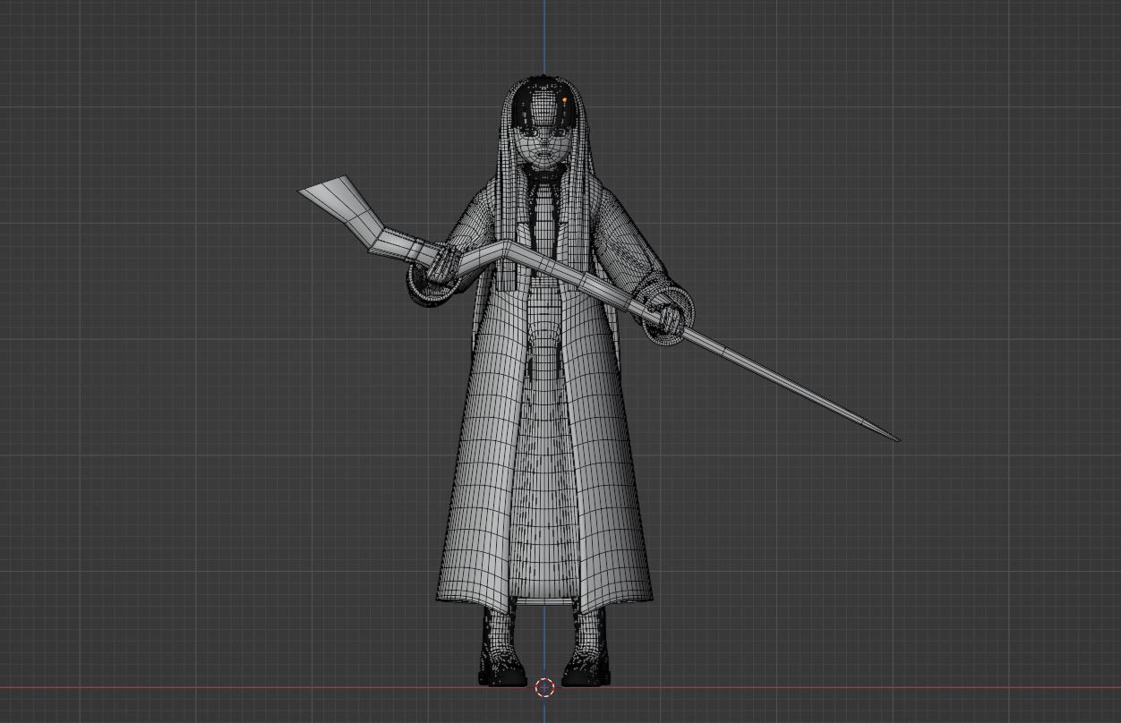 Fern - Frieren Beyond Journey End 3D model_9