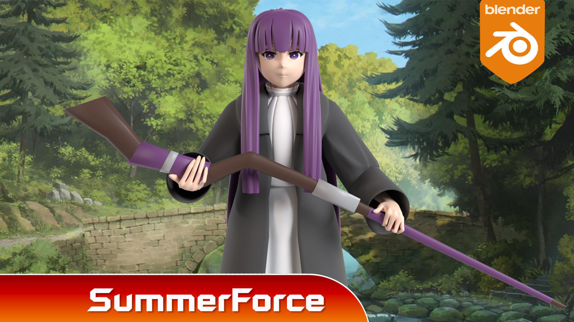 Fern - Frieren Beyond Journey End 3D model_1