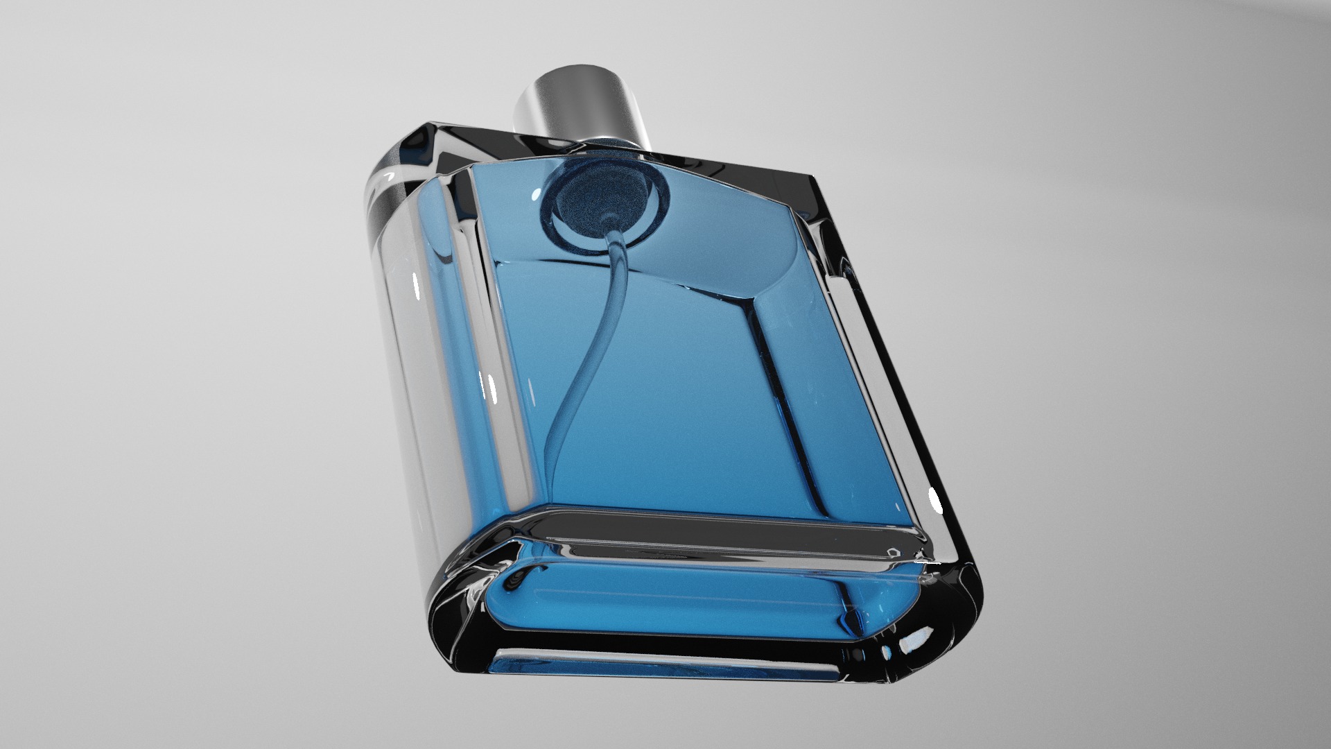 Perfume Bottle Low-poly 3D model_1