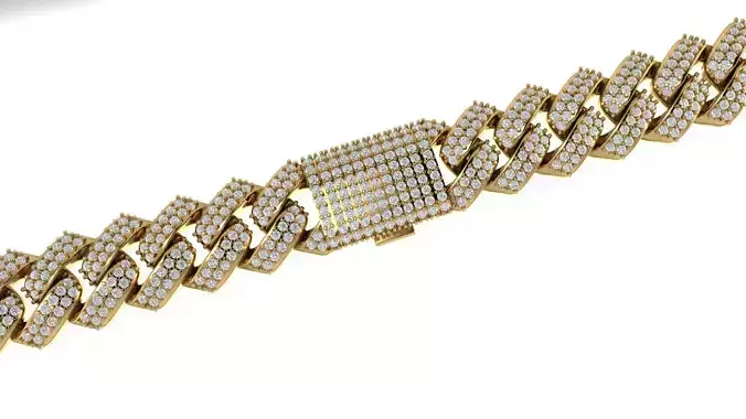 15 mm Cuban Link Chain Bracelet