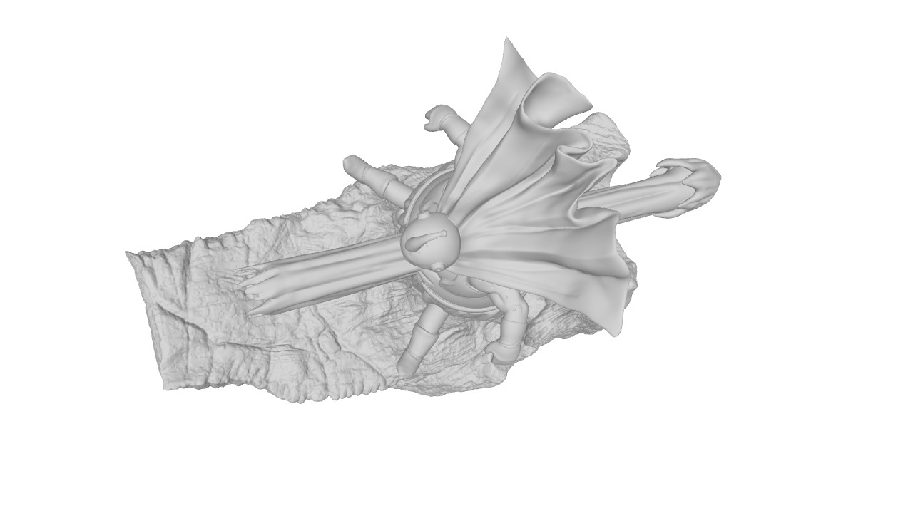 Vegeta 3D print model_5