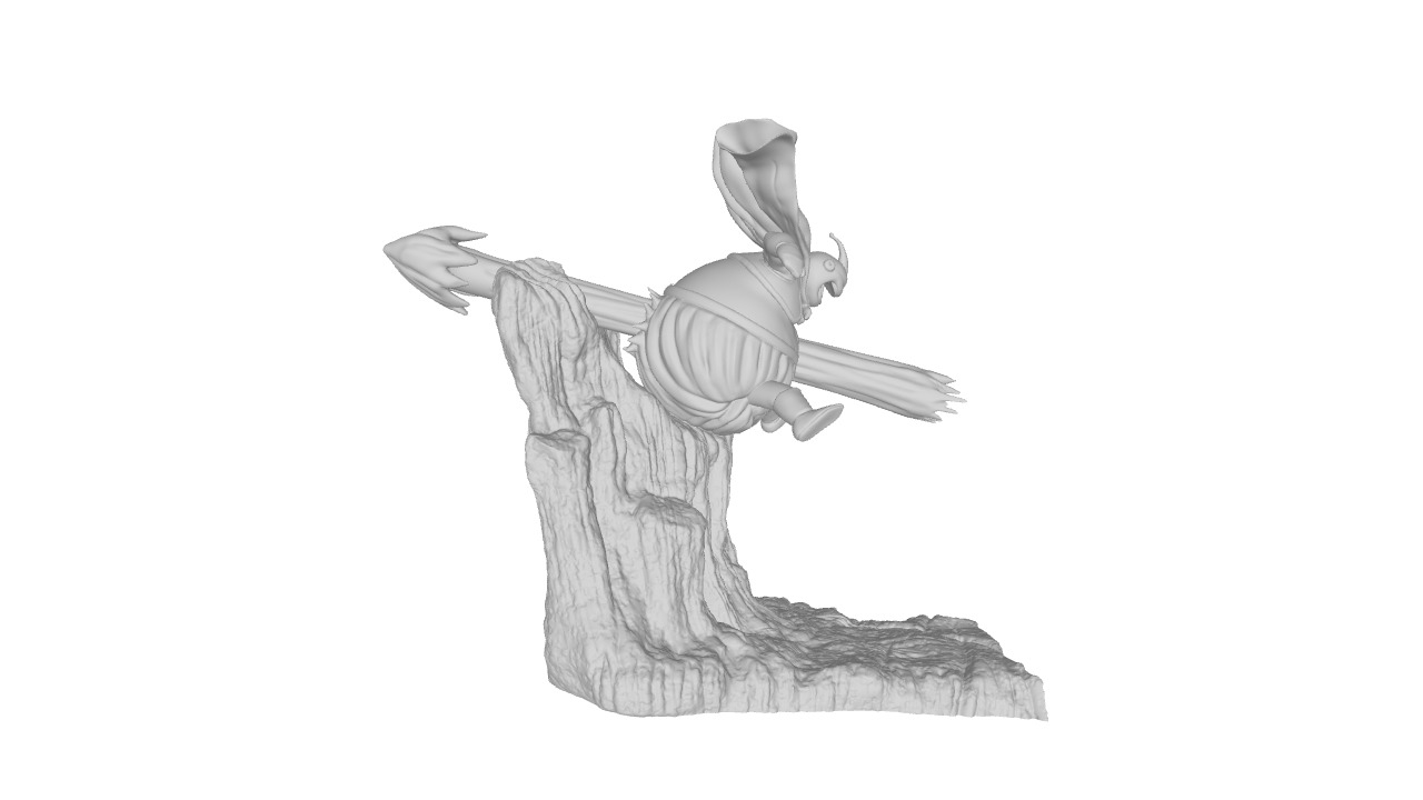 Vegeta 3D print model_1