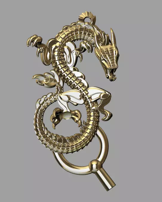 DRAGON PENDANT 3D print model