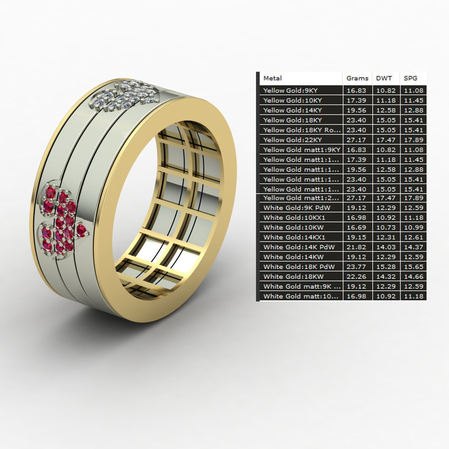 Rotary ring 01 3D print model_11